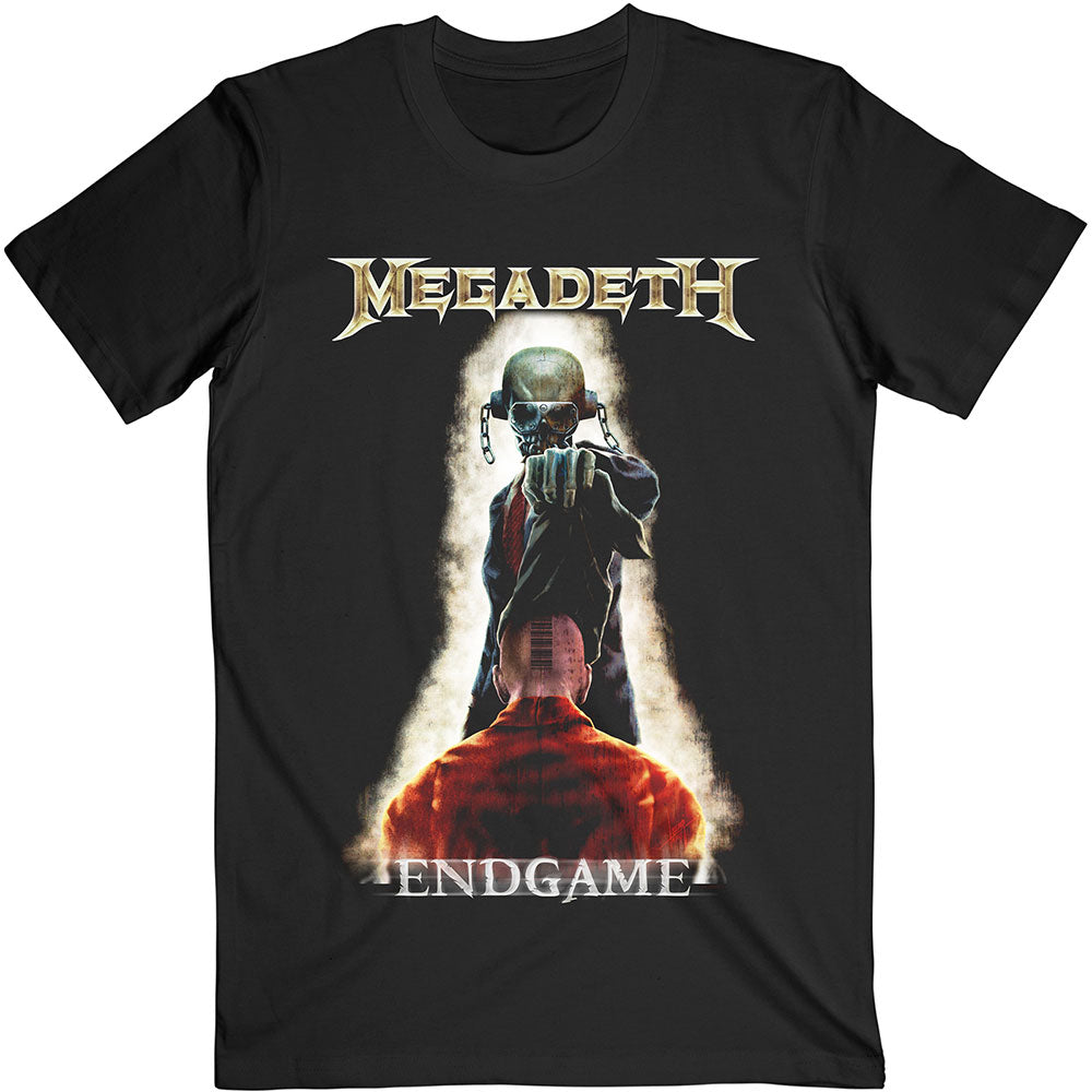 2026 Megadeth Rust in Peace Band Graphic T‑shirt Thrash Metal Rock Nuclear Skeleton Print Summer Short Sleeve Unisex Oversized Streetwear Tees Tops