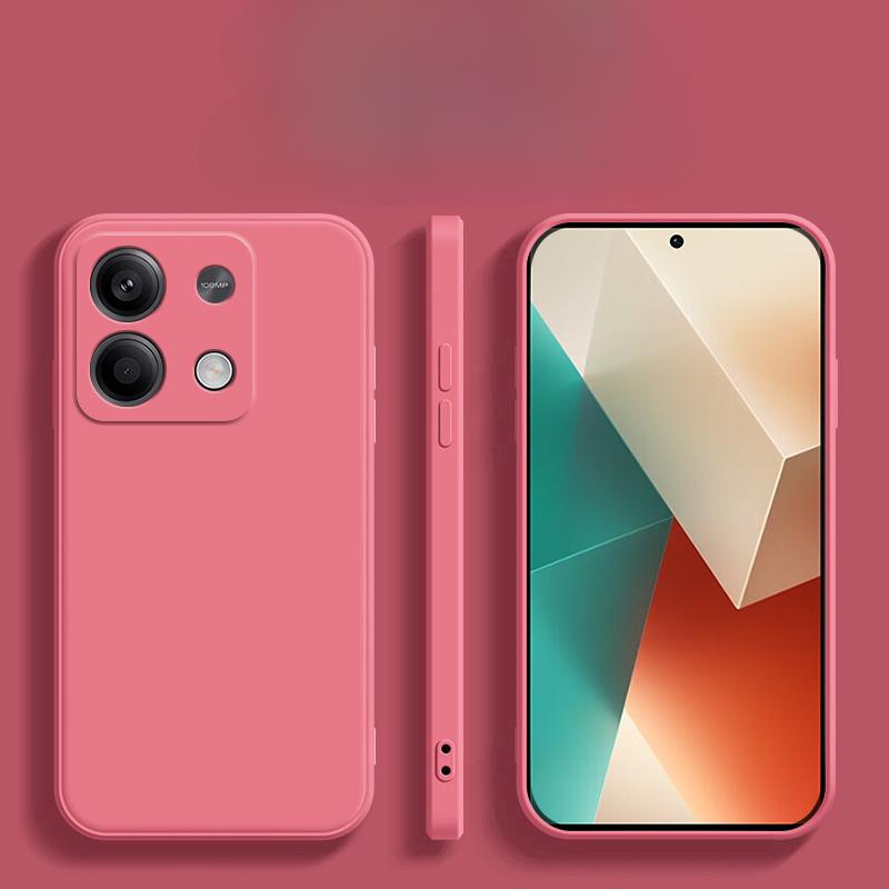 Тонкий матовый силиконовый разноцветный чехол для телефона Xiaomi POCO X7 Pro 5G M6 F6 C75 с ударопрочным бампером
