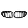 Car Front Bumper Grilles Kidney Racing Grill For BMW E60 E61 5 Series M5 520I 535I 550I 2004-2009 Double Slat Replacement Grille