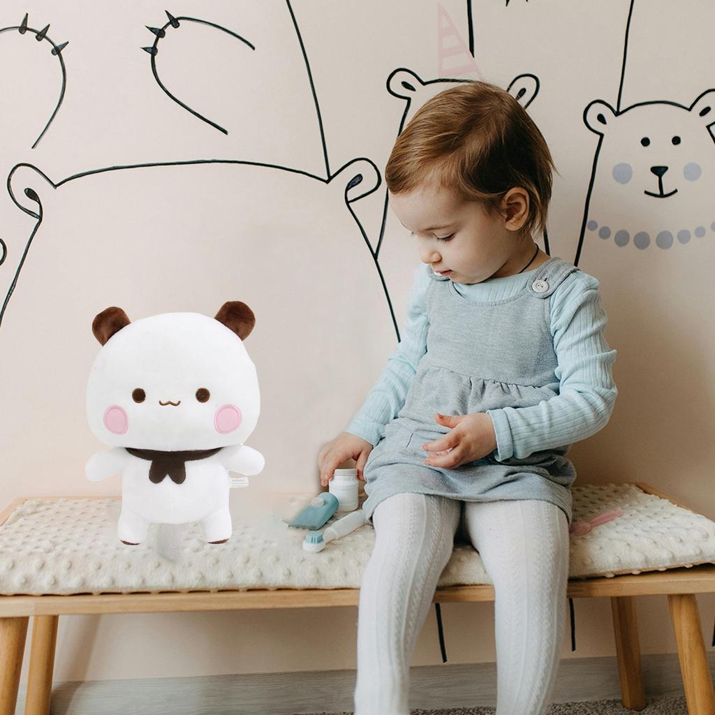 Милая плюшевая кукла игрушка подарок мультфильм детская тряпичная кукла кукла