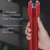 Eight-in-One Multifunctional Sink Wrench for Universal Pipe and Faucet Installation