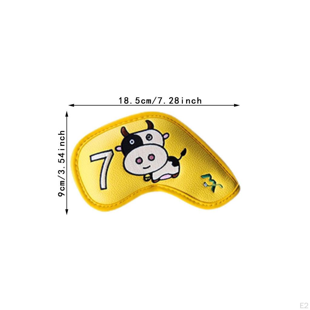 9 шт. чехлы для гольф-клюшек аксессуары легкий чехол портативные головные уборы головные уборы