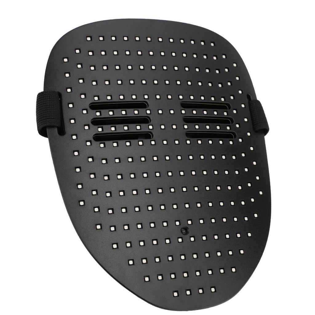 LED Party Face Cover 50 Modes Rechargeable Light Up Transforming Face Cover with Gesture Sensing 5V
