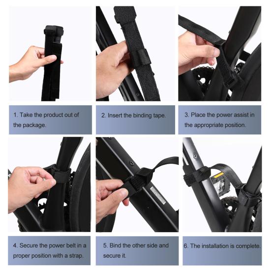 Ремень для ручки велосипеда, прочная нейлоновая лента, универсальный складной ремень для переноски рамы горного шоссейного велосипеда, ремень-подъемник для багажника, аксессуары для велосипеда