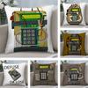C-CS GO Bomb Anime Pillow Case Short Plush Pillow Covers Sofa Decorative Gift Home Double-sided Printing Cushion Cover