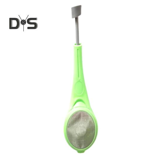 Легкий чайный фильтр с силиконовой ручкой, креативный портативный заварочный чайник для травяного чая