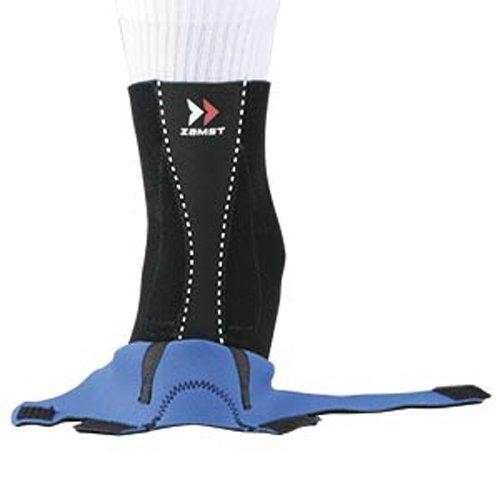 ZAMST AT-1 Achilles Tendon Support, Tennis/Volleyball, Size M, Ambidextrous, Black, 370902