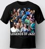 Jazz Music Legends Shirt Old School Music Classic Music Collage Christmas Gifts Mothers Day Fathers Day Black History Month