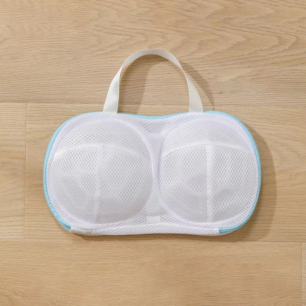 Anti-Deformation Underwear Laundry Bag Zippered Closure Bra Mesh Bag Underwear Cleaning