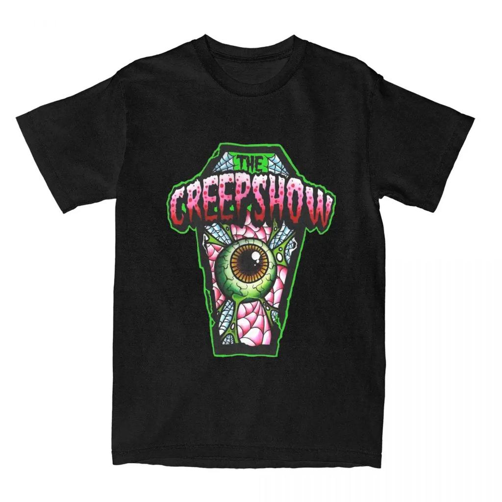 Смешные футболки «The Creepshow Lover» для мужчин и женщин, футболка для фанатов фильмов ужасов «The Creepshow Fan», одежда для подарков на день рождения