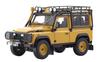 Kyosho Original Scale Land Rover Defender 90 Yellow Finished Product 1/18