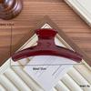 Праздничная красная шпилька для пучков Ankola - большой зажим для женщин в форме акулы