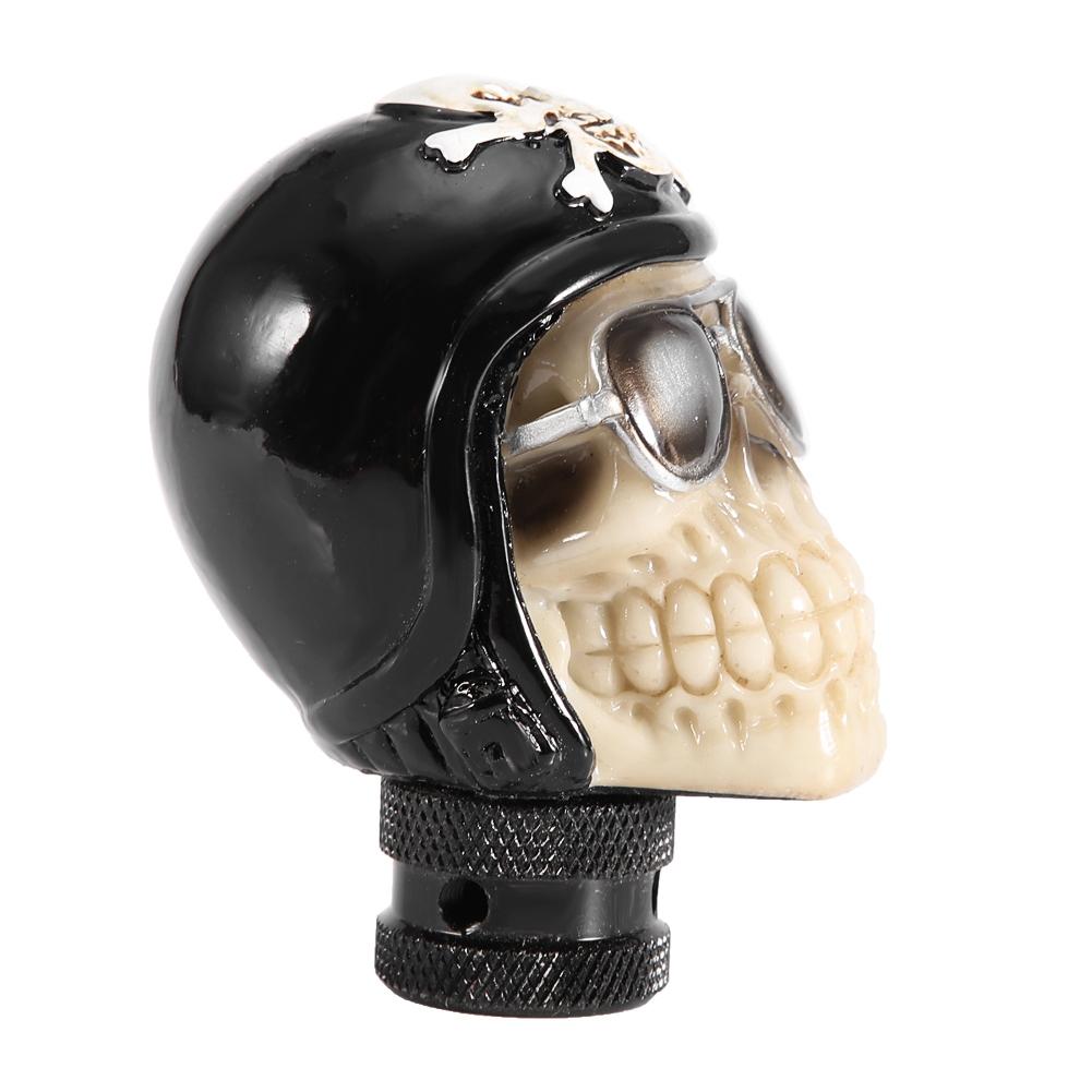 Скелет Череп Голова Автомобильная Ручная Ручка Переключения Передач Рычаг Переключения Универсальная