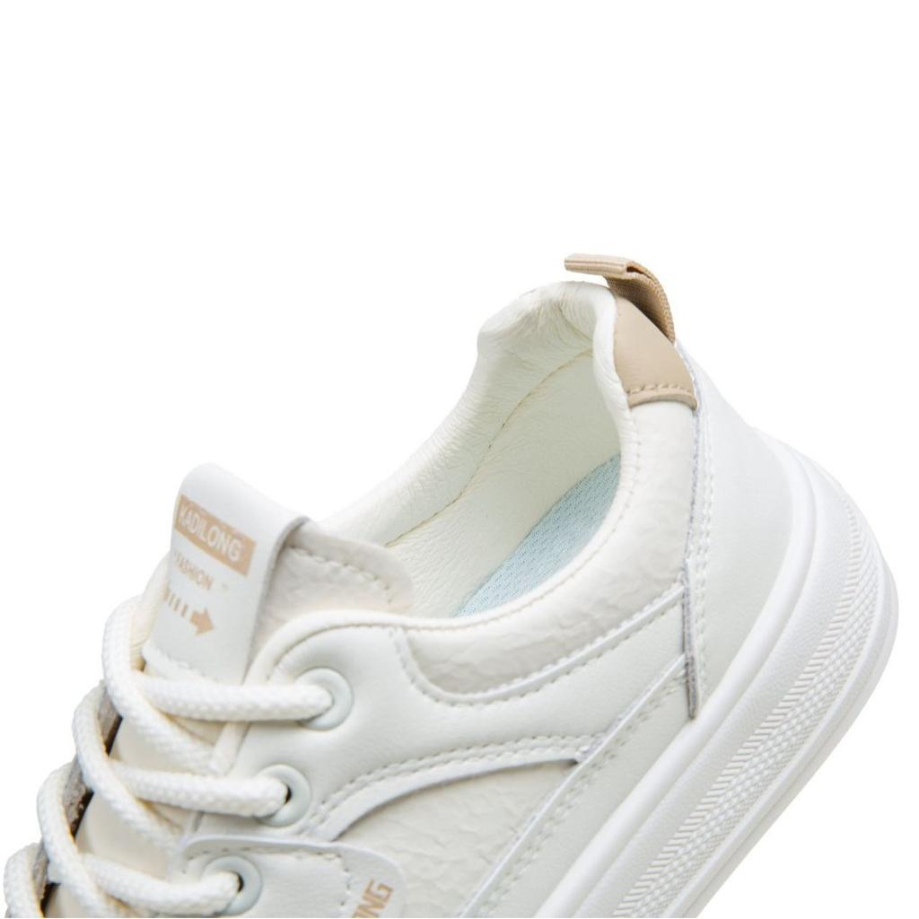 [Кастомизация] Весенне-осенние нескользящие универсальные кеды студенческие корейская версия на мягкой подошве маленькие белые туфли модные и продвинутые женские