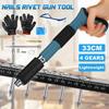 4 Gears Upgraded Steel Nails Guns Rivet Tool Low Noise Home Concrete Wall Anchor Wire Slotting Device Metalworking Power Tool