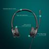 EPOS IMPACT 460T Binaural Dual Noise Microsoft Remote Plug and UC Compatible - On-Ear Headset, Microphones, Cancelling, USB-C/USB-A Connectivity