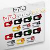 1Pcs 3D Metal For Mito Q4 Q2 Logo Emblem TI 156 164 166 Badge Car Rear Tail Bumper Trunk Sticker Decal Auto Accessory RZ7