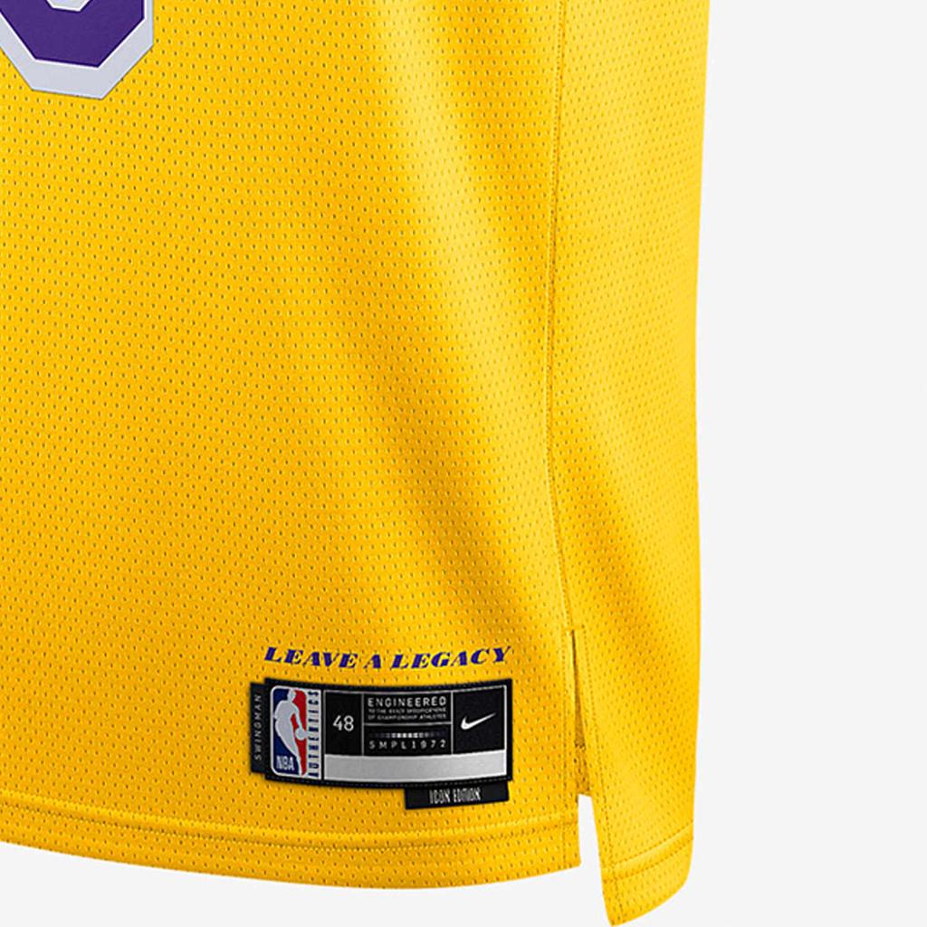 Nike Лос-Анджелес Лейкерс Рассел Уэстбрук Нет. 0 Пуловер Баскетбольный жилет 22-23 Мужские топы Желтый DN2009-730