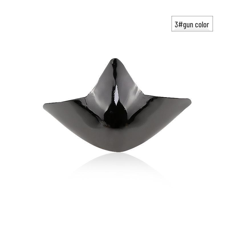 Женский протектор для высоких каблуков с острым носком - Кожаная декоративная накладка против ударов с металлическим наконечником для защиты обуви.