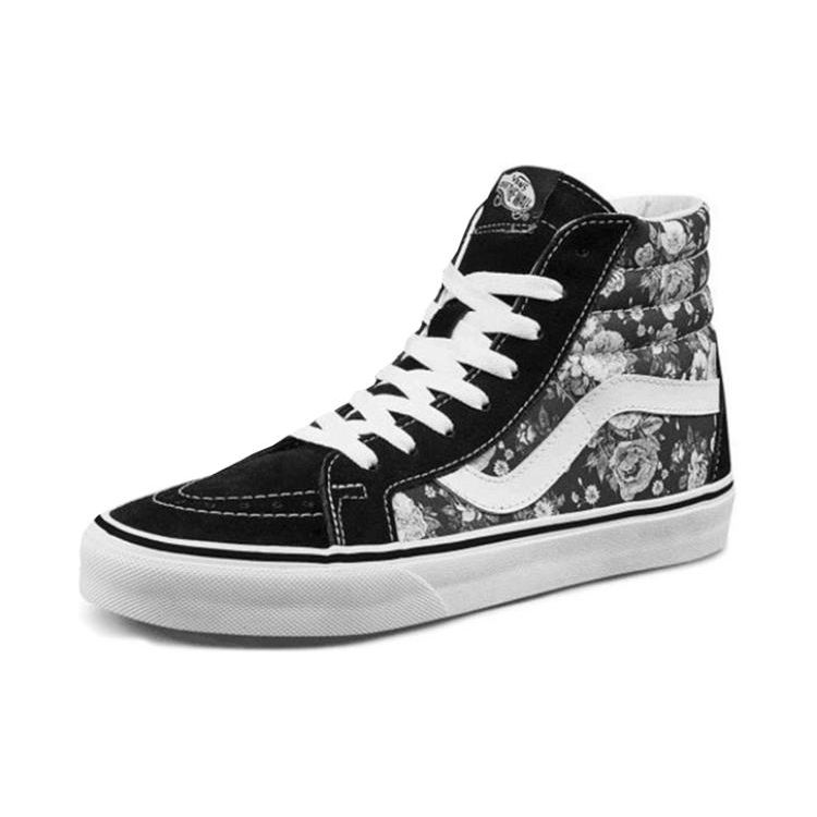 Vans Sk8 Переиздание Высокие Кеды для Скейтбординга Унисекс Кроссовки Черный Белый VN0A4BV8TY9