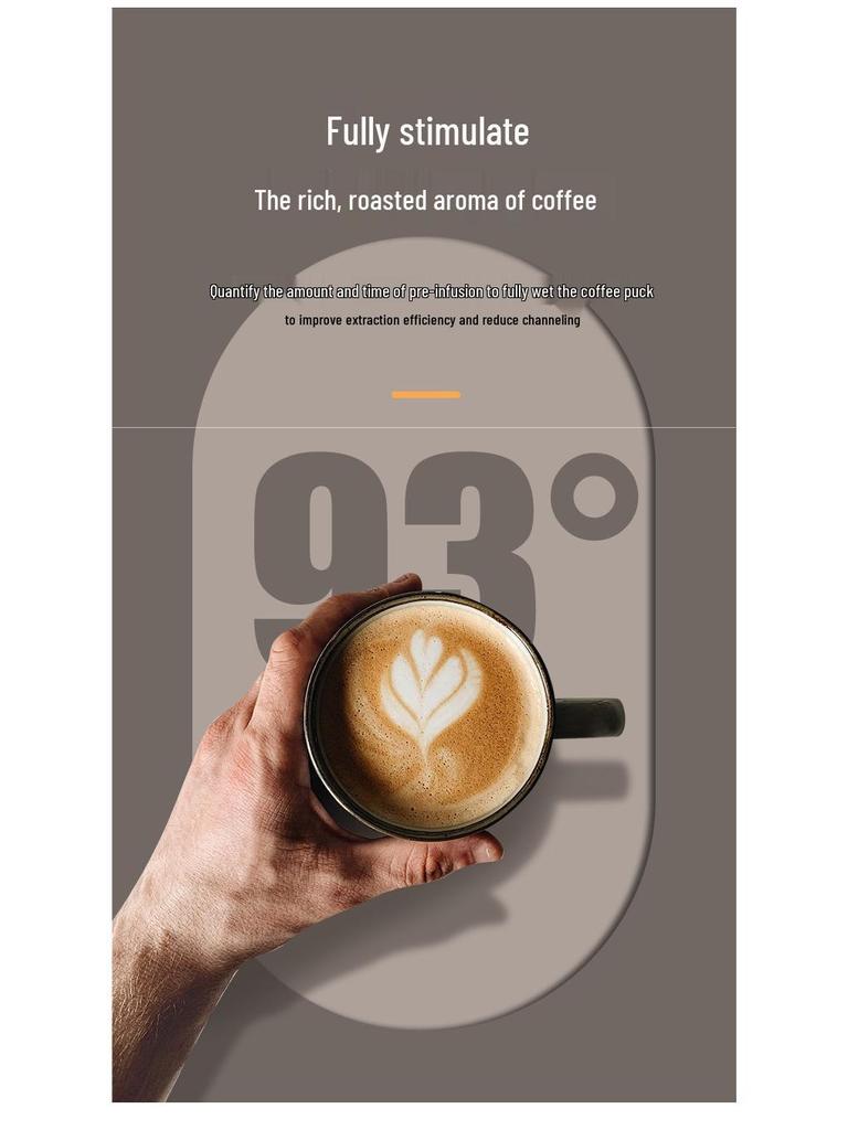 Автоматический вспениватель молока и кофемашина с сенсорным экраном для дома или офиса