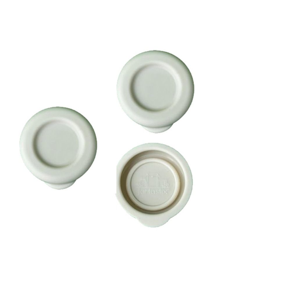 Silicone Replacement Caps | 48mm Diameter Bottle Lids for Stanpac & Libbey Milk Glass Bottles | Reusable, Long-Lasting(3pcs)