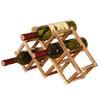 Stackable Wine Cellar Racks Natural Wine Rack & Storage for Home Kitchen Bar Cabinets