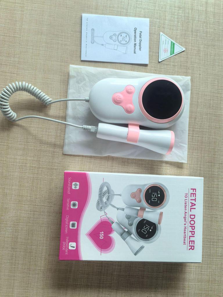 Портативный фетальный допплер монитор сердцебиения для беременных женщин