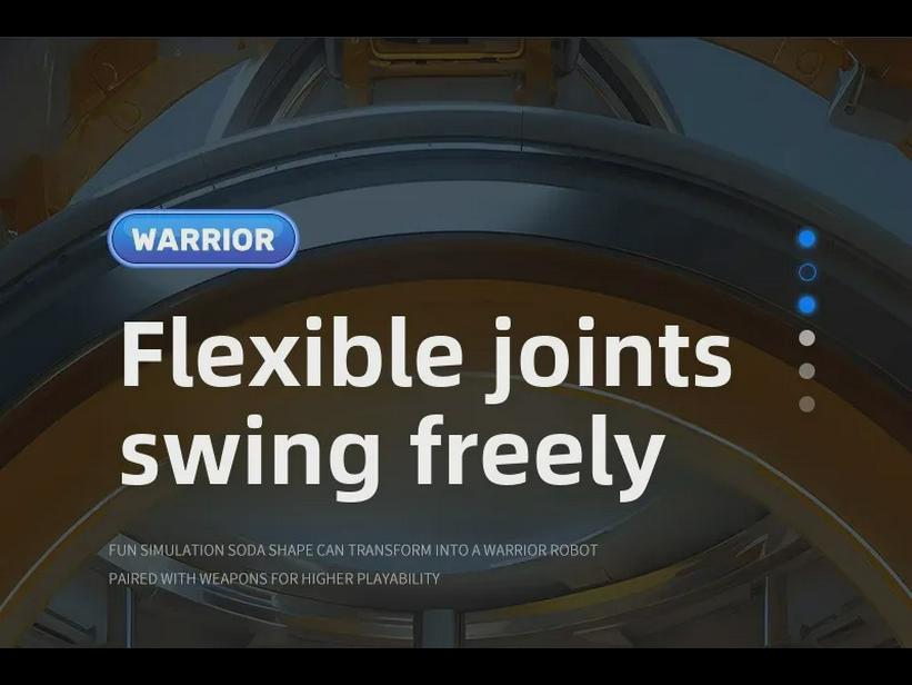 Головоломка-робот-трансформер Soda Warrior — креативный подарок ручной работы на День защиты детей