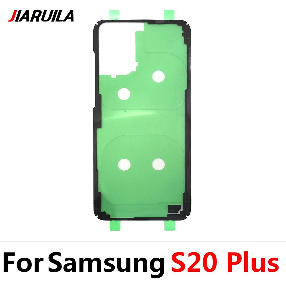 Клейкая наклейка на заднюю крышку для Samsung S20 S21 S22 S23 S24 Plus Ultra, водонепроницаемая наклейка на заднюю крышку
