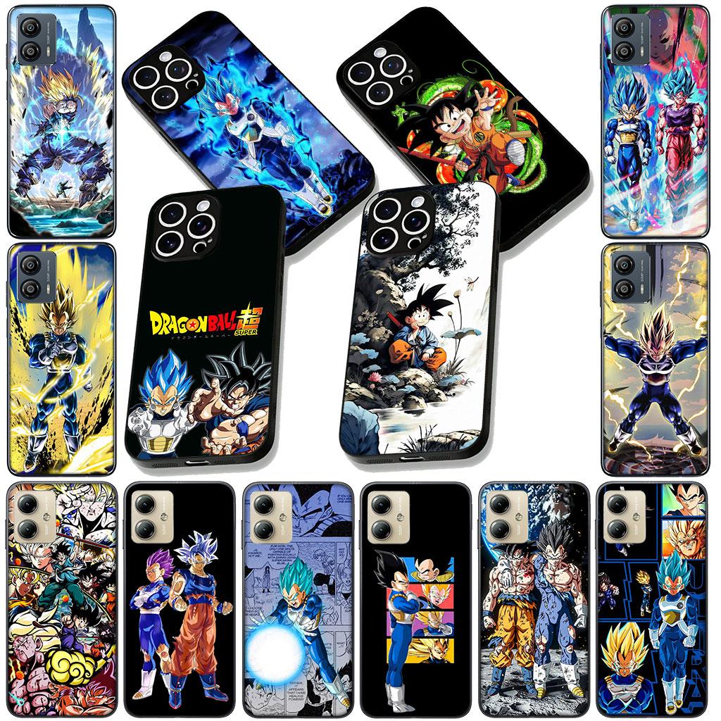 Cover for Motorola Moto Edge 50 30 Fusion 40 NEO Ultra Pro E14 G20 E15 G35 G84 G13 G53 Case Dragon Gokus Ball Z Vegeta Super