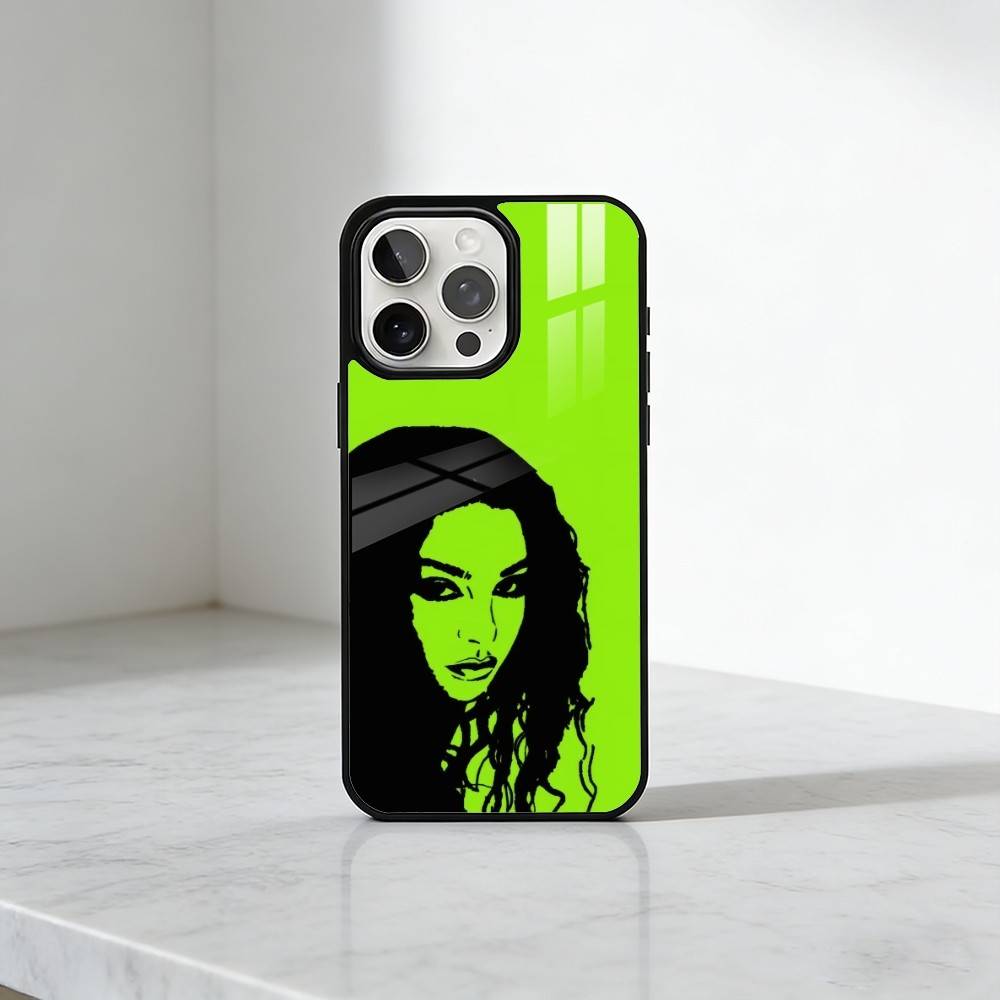 Чехол для телефона C-Charli-xcx Hyperpop Singer для iPhone17,16,15,14,13 Plus,Pro Max Магнитный для Magsafe Беспроводной зарядки