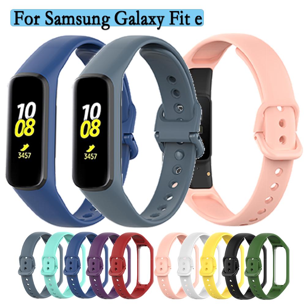 Подходит для Samsung Galaxy Fit e Watchband Высококачественный силиконовый ремешок Прочный браслет Аксессуары для часов