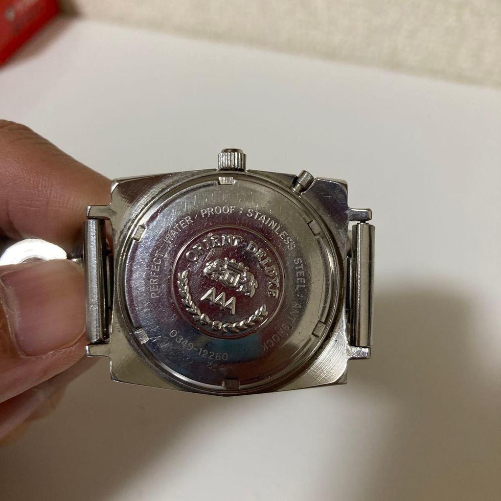 Подержанные винтажные часы Orient Deluxe