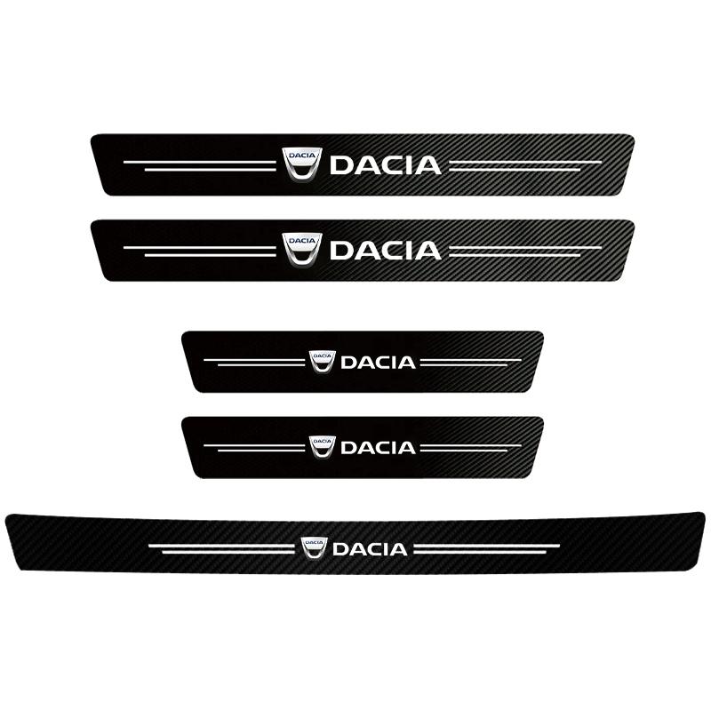 BGV1 Car Stickers Anti Scratch Door Sill Protector For Dacia Lodgy Duster Logan Spring Sandero Stepway Dokker Jogger MCV Accessories