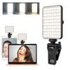 Mini Clip-On Phone Led Fill Light Lamp for iPhone 16 15 14 13 X Samsung XiaoMi Computer Laptop Conference On-Camera Video Lights