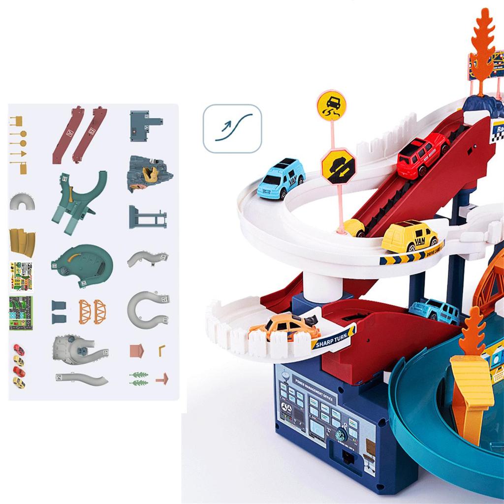 Динозавр Железнодорожный Трек Автомобиль Игрушка Дино Приключения Изогнутый Дорожный Трек Электрический Рельсовый Транспорт Дети Мальчики Интерактивные Игры Подарки На День Рождения