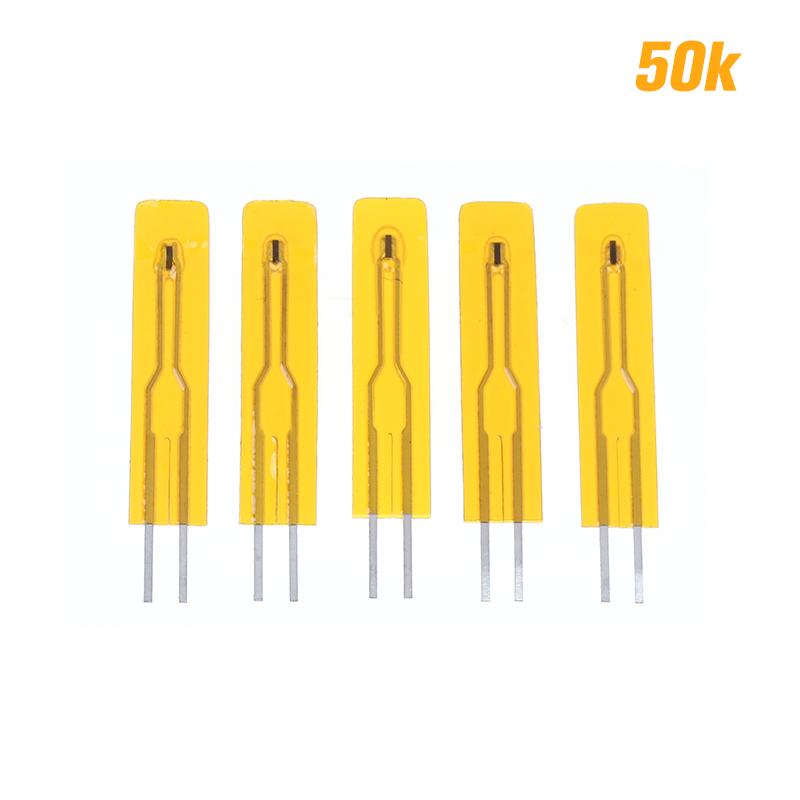 5 шт. тонкопленочный термистор NTC 2,5 см 3380 10 К 50 К 100 К Mf5B 1% датчик температуры