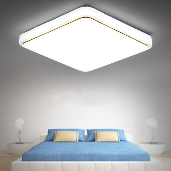 Yousheng LED Ceiling Lamp High Brightness Flicker Free Non-glare Eye Protection Classic Square Ceiling Light Indoor Lighting Fixture