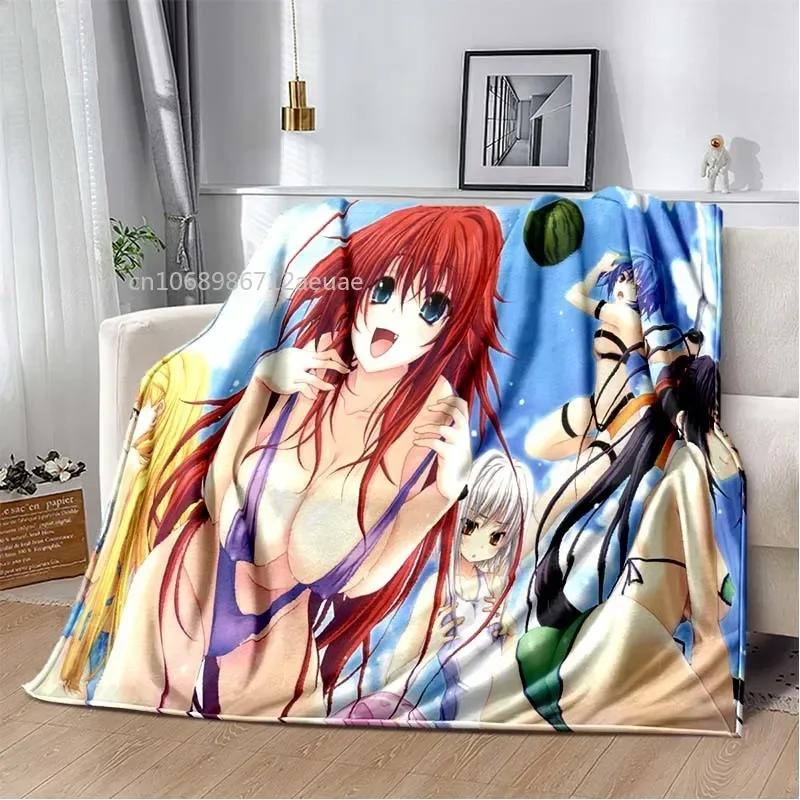 Мультяшная Сексуальная Девушка High School Dxd Аниме 3D Покрывало Фланелевое Одеяло Для Кроватей Диванов Теплое Постельное Белье Мягкое Одеяло