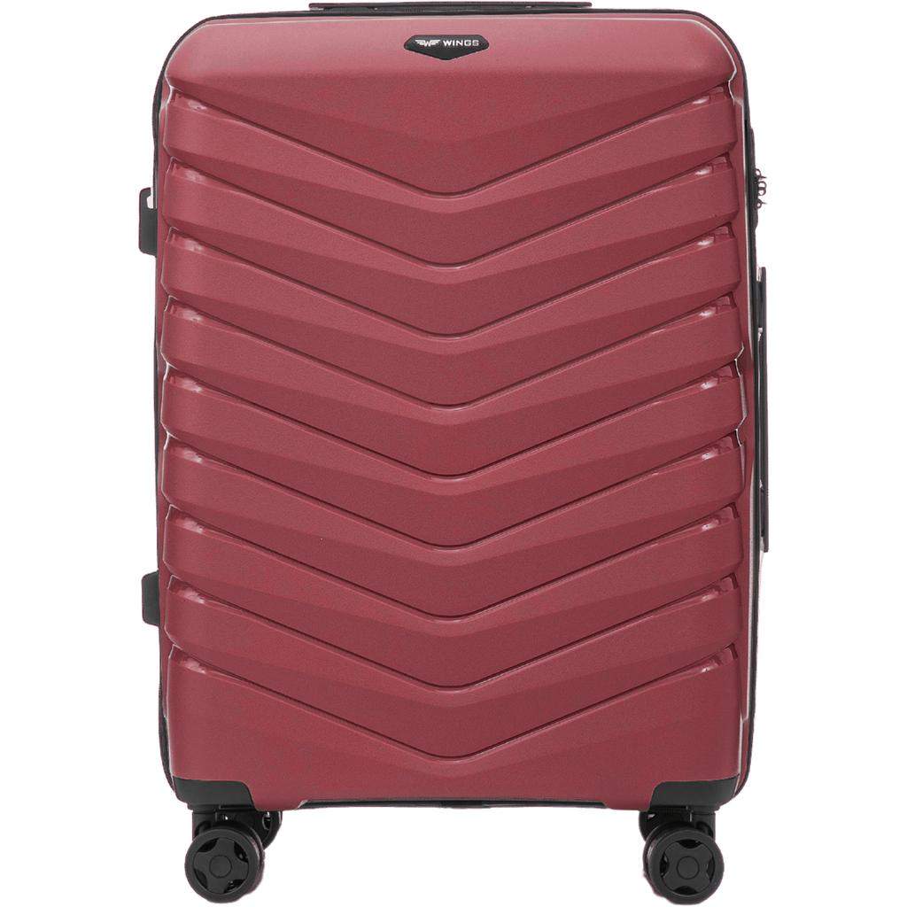 Wings Phoenix 2.0 Medium Suitcase Polypropylene 24" Wine Red