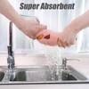 10 шт./20 шт. Двусторонняя печатная салфетка для уборки, многоразовое впитывающее кухонное полотенце для посуды, многоцелевая тряпка для вытирания столовой посуды, автомобиля