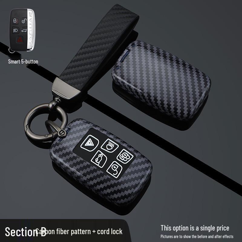 Чехлы для ключей, совместимые с Land Rover Discovery Sport, Range Rover Evoque, Velar, Freelander, Defender и Jaguar.