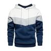 Men's Hoodies Color Blocking Sweatshirt Men's Hoodie Long Sleeve Hooded Sweatshirts Men Slim Fit Casual Tracksuit Male