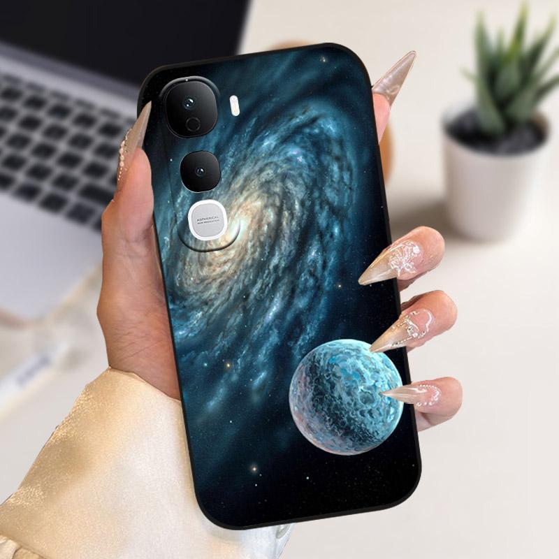 Для Vivo Y400 Pro Y400Pro 5G Чехол Стильный Мягкий ТПУ Силиконовый Задняя Крышка Бампер Для Vivo Y400 4G 5G Чехол для Телефона V2506 Защитный Чехол