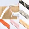3D Home Decoration Waist Line Strip Baseboard Self-adhesive Waterproof Wall Sticker Anti-collision