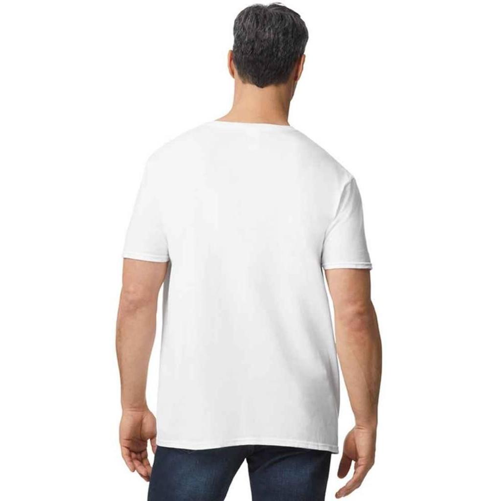 Gildan Mens Softstyle V Neck T-Shirt