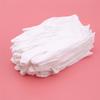 Practical White Cotton Gloves Ultra-thin Multiple Styles Work Gloves 12 Pairs High Quality