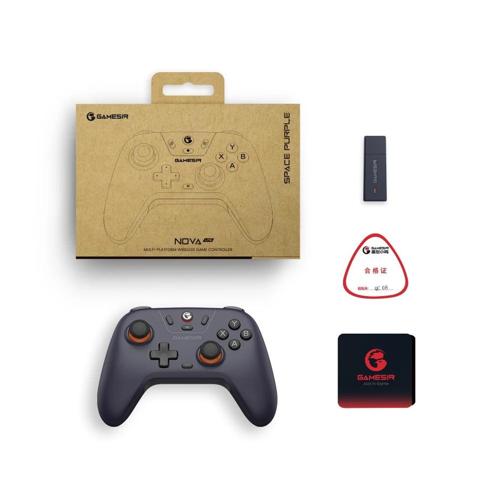 Беспроводной геймпад GameSir Nova Lite, Bluetooth-контроллер для игр с эффектом Холла для Switch, Android, iOS, ПК, игр в Steam