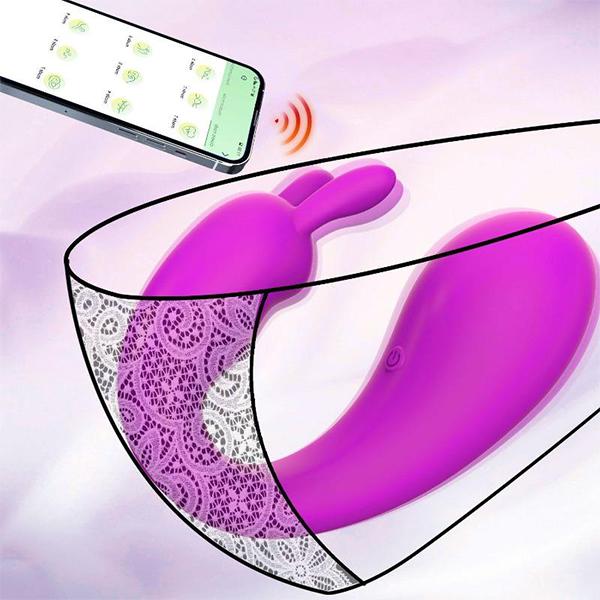Стимулятор клитора, женские секс-игрушки, 2 в 1, вибраторы G Spot, управление через приложение с 9 вибрациями, секс-игрушки для взрослых для женщин и парных игр